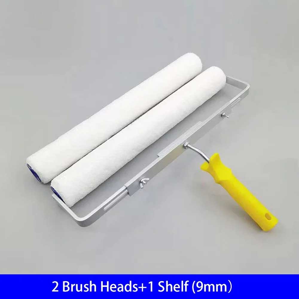Rodillo de Pintura de 18 pulgadas Cepillo de Mango Largo-Medio-Corto de Peluche Herramienta de Pintura para Pared Decorativa 6MM/9MM Herramienta de Soporte de Mango de Pintura