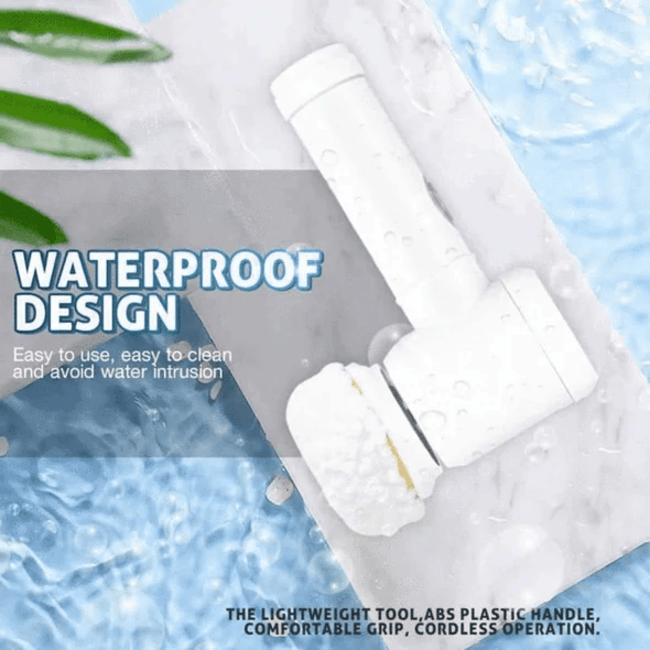 USB Rechargeable Multi-Functional Electric Cleaning Brush for Kitchen, Bathroom, and Bathtub