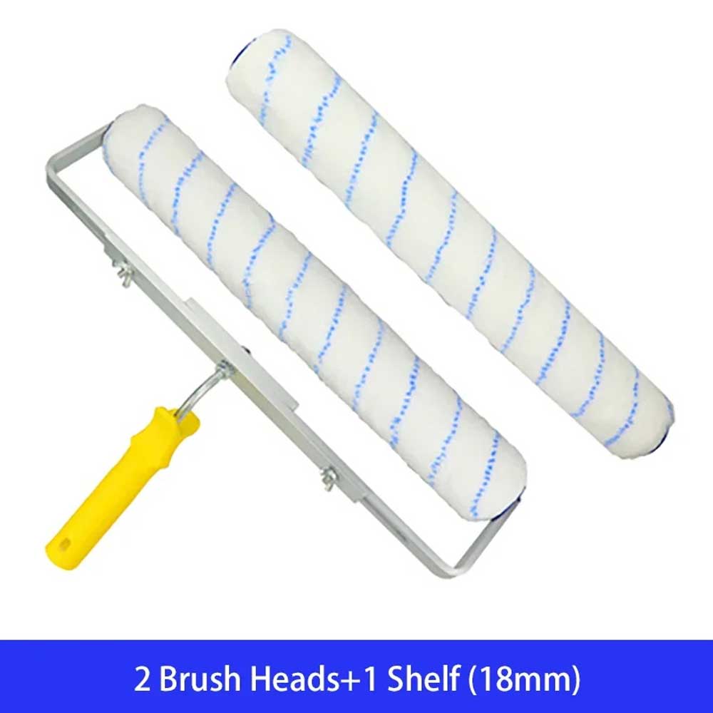 Rodillo de Pintura de 18 pulgadas Cepillo de Mango Largo-Medio-Corto de Peluche Herramienta de Pintura para Pared Decorativa 6MM/9MM Herramienta de Soporte de Mango de Pintura