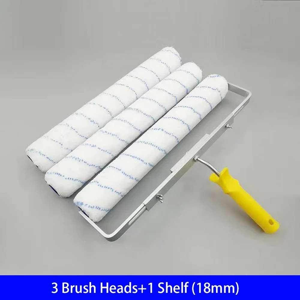 Rodillo de Pintura de 18 pulgadas Cepillo de Mango Largo-Medio-Corto de Peluche Herramienta de Pintura para Pared Decorativa 6MM/9MM Herramienta de Soporte de Mango de Pintura