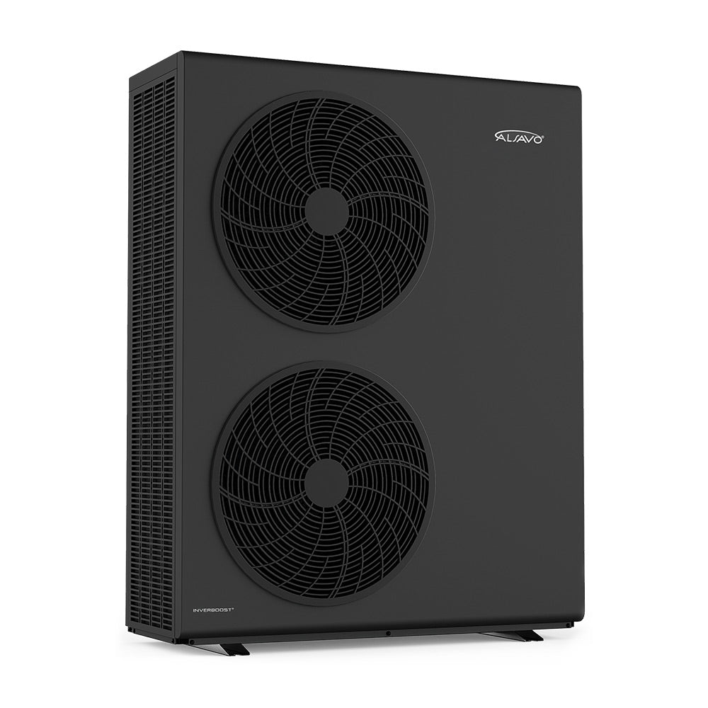 ALSAVO evi 26kW 3T Air Source Heat Pump Monoblock - Double Fans - Inverboost Multifunctional/hot water