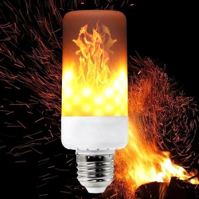 Lampadina a Effetto Fiamma LED - Decorazione Domestica Tremolante