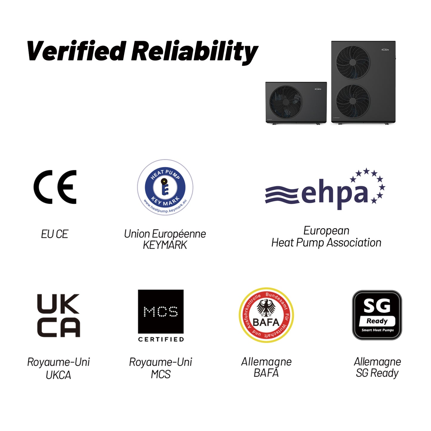 ALSAVO R290 10kW Pompa ciepła powietrze-woda Monoblock - Podwójne wentylatory - Inverboost Wielofunkcyjna/ciepła woda