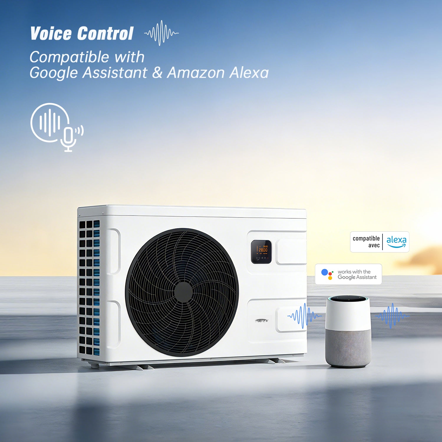 Energy efficient pool heater