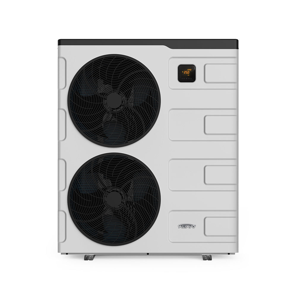 Zealux 7,5 kW~28,5 kW INVERBOOST Elite Pool-Wärmepumpe - Einzel-/Doppellüfter