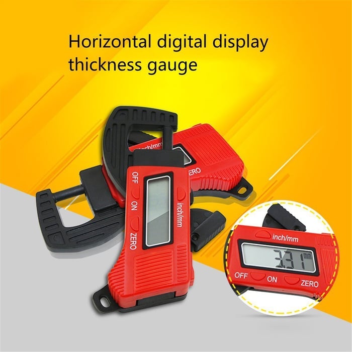 Calibrador de Espesor Digital de Alta Precisión 0-12.7mm - Pantalla LCD