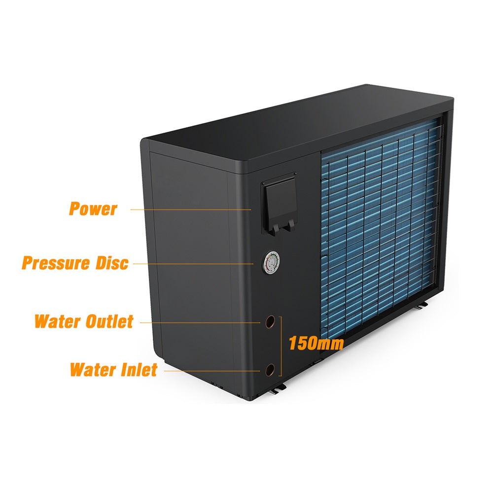 ALSAVO R290 7kW~16kW Air Source Heat Pump Monoblock - Single/Double Fans - Inverboost Multifunctional ASHP hot water