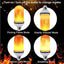 Lampadina a Effetto Fiamma LED - Decorazione Domestica Tremolante