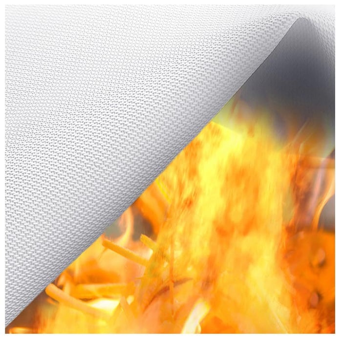 Emergency Fire Blanket - Fire Safety Cover for Home, Boat, and Camping