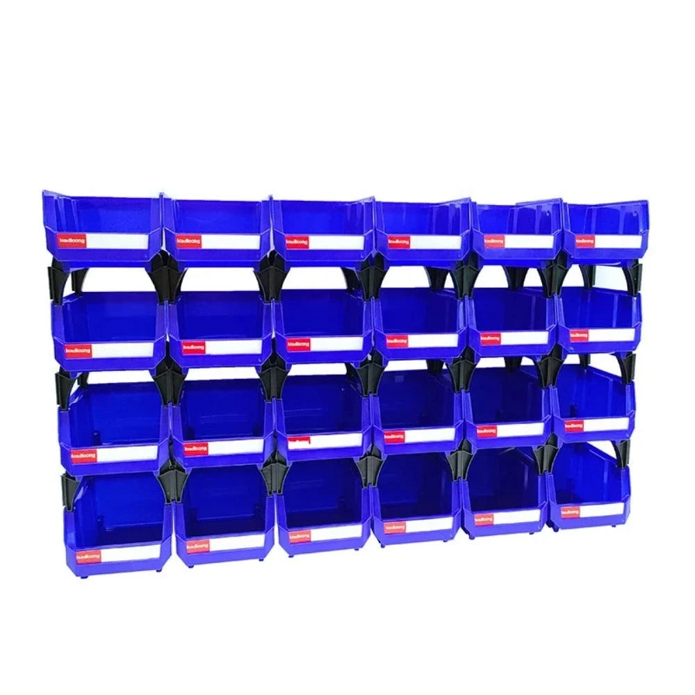 Contenitore Garage Strumenti di Stoccaggio e Organizzatore Scatola Impilabile in Plastica Garage