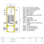 Buffer tank with 300-500 Liters heat exchanger
