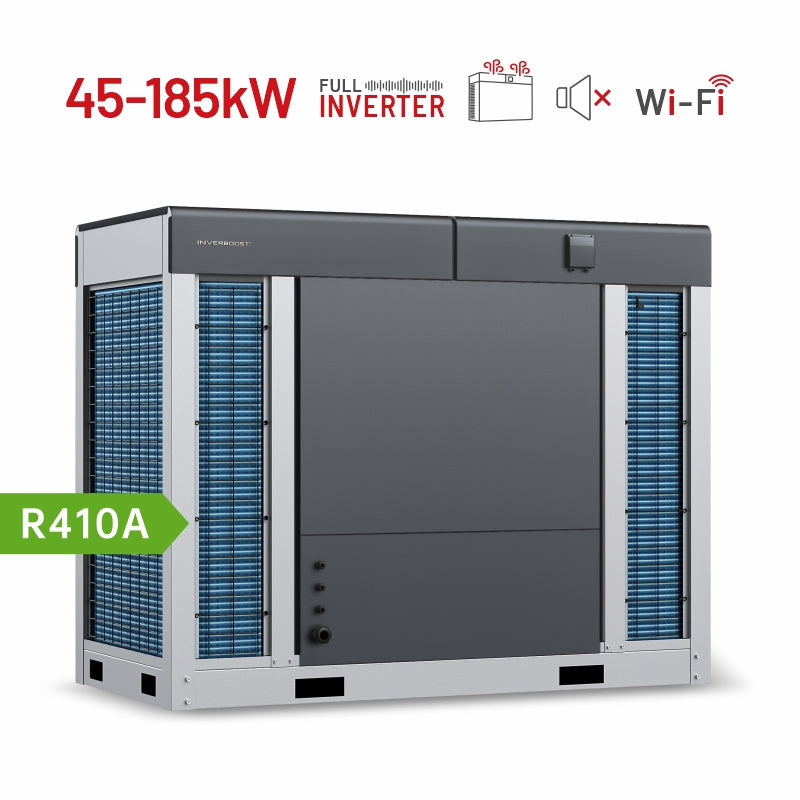 Zealux 45kW~185kW Kommerzielle Pool-Wärmepumpe Swim INVERBOOST Commercial Net