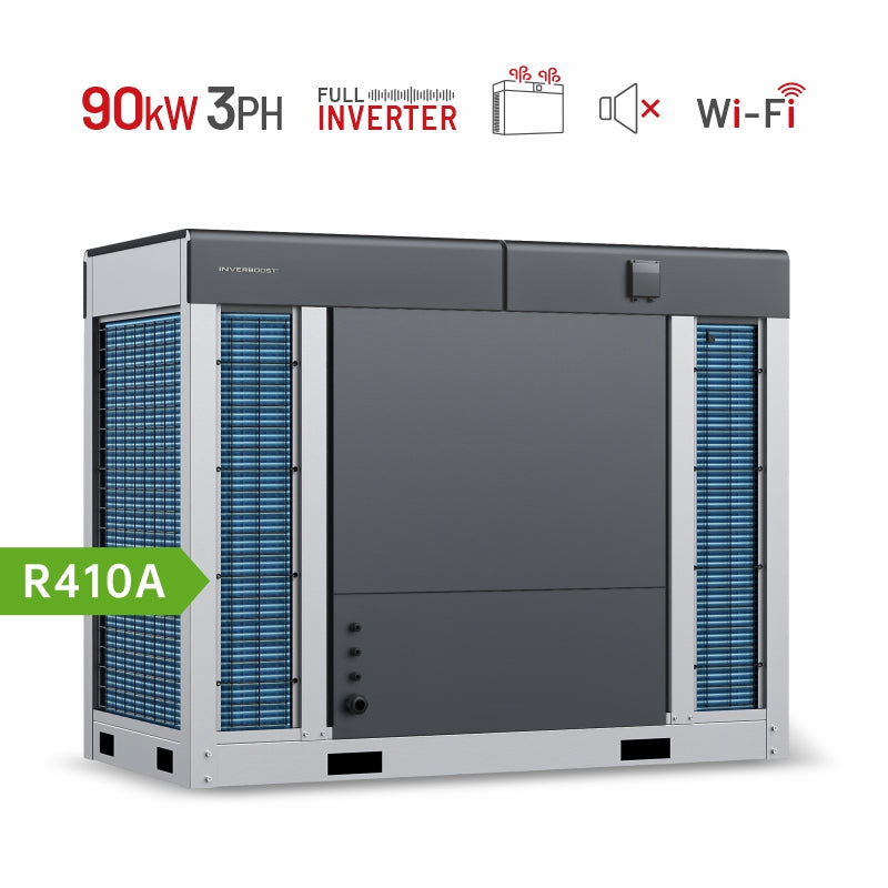 Zealux 45kW~185kW Kommerzielle Pool-Wärmepumpe Swim INVERBOOST Commercial Net