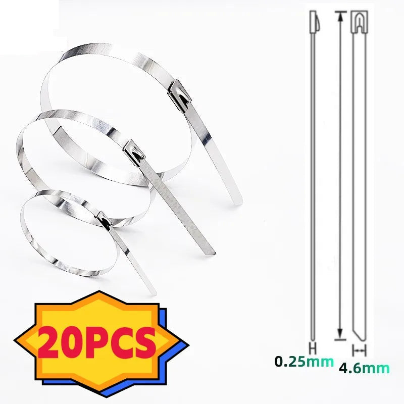 Stainless Steel Metal Cable Ties