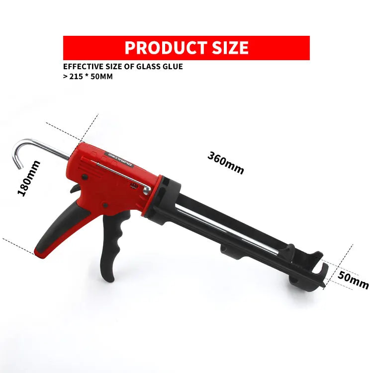 Nouveau style pistolet à calfeutrer manuel multifonctionnel Pistolets à colle pour verre Outils de finition de peinture Joints de colle pour portes et fenêtres