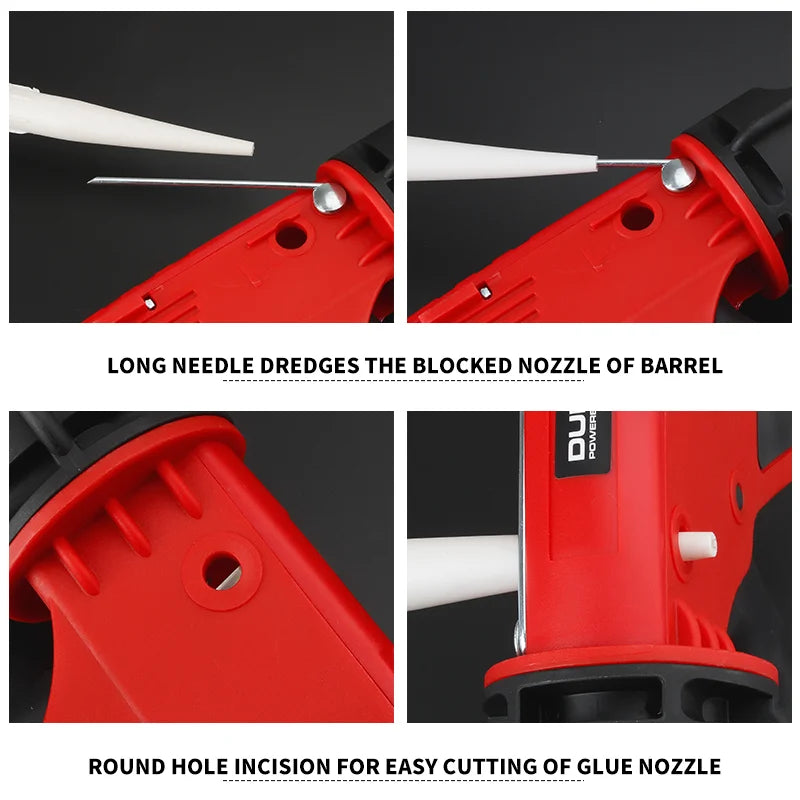 Nouveau style pistolet à calfeutrer manuel multifonctionnel Pistolets à colle pour verre Outils de finition de peinture Joints de colle pour portes et fenêtres