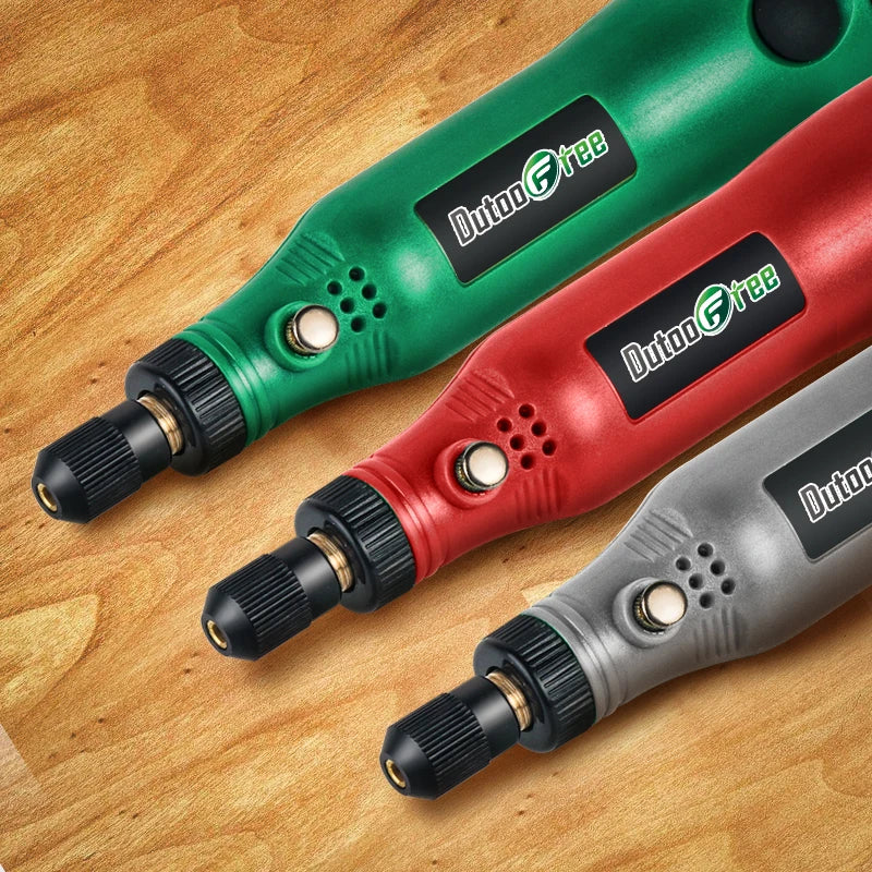 Mini perceuse sans fil, stylo de sculpture électrique, vitesse Variable, USB, perceuse sans fil, Kit d'outils rotatifs, stylo graveur pour meulage et polissage