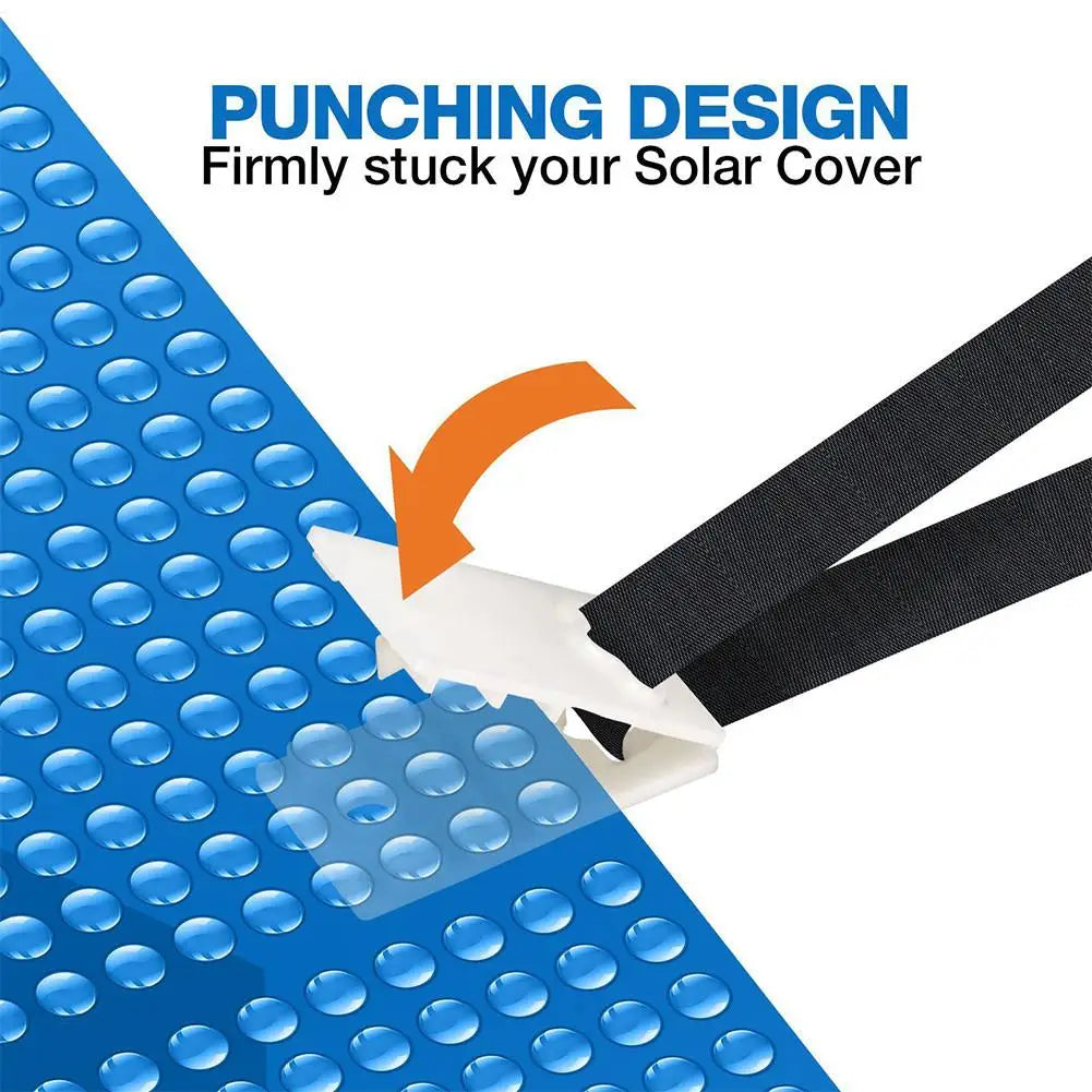 Solar Cover Reel Attachment Kit Firm Sturdy Swimming Pool Solar Reel Tube Covers