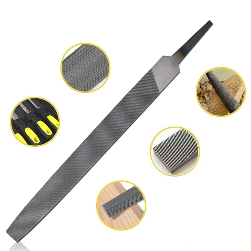 6 Zoll flache Diamantfeile für Kettensägenketten – Twin Cut Metall-Holzbearbeitungswerkzeug
