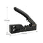 Herramienta de Crimpado RJ45 Todo en Uno para Conectores Cat5/Cat6/Cat7 con Pelacables y Abrazadera 8P8C