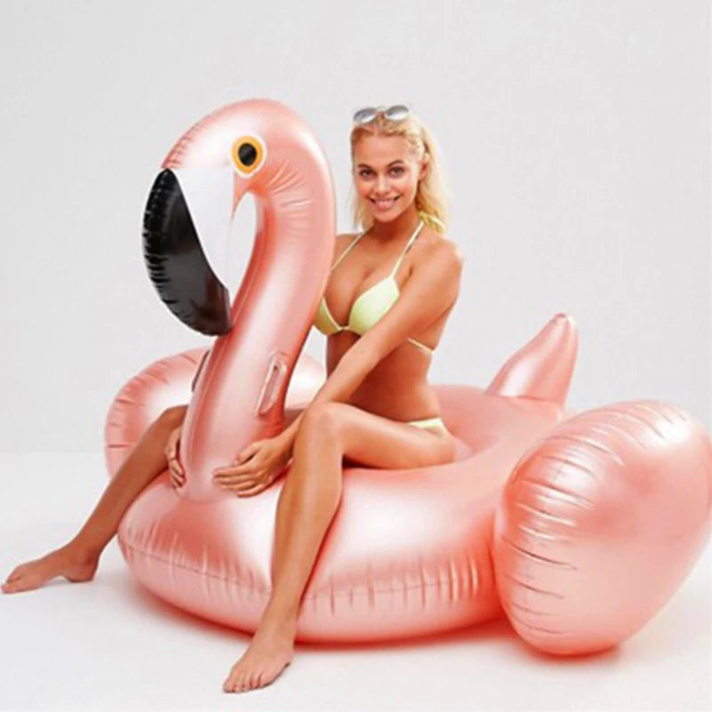 160CM Giant Unicorn Inflatable Swim Ring | For Adults | Pool & Beach Party Essential