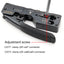 Herramienta de Crimpado RJ45 Todo en Uno para Conectores Cat5/Cat6/Cat7 con Pelacables y Abrazadera 8P8C