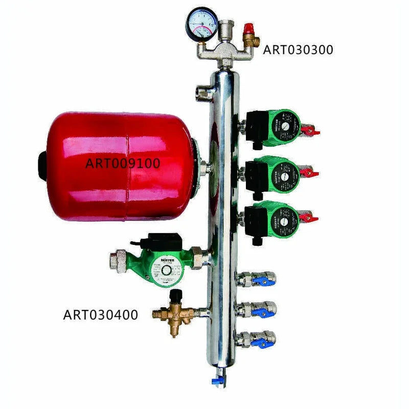 Hydraulic Separator for Large Gas Boilers: Optimized Floor Heating Sys ...