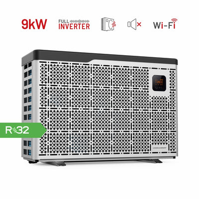 Pompe à chaleur pour piscine Zealux INVERBOOST PX 9 kW à 35 kW - Ventilateurs simples/doubles