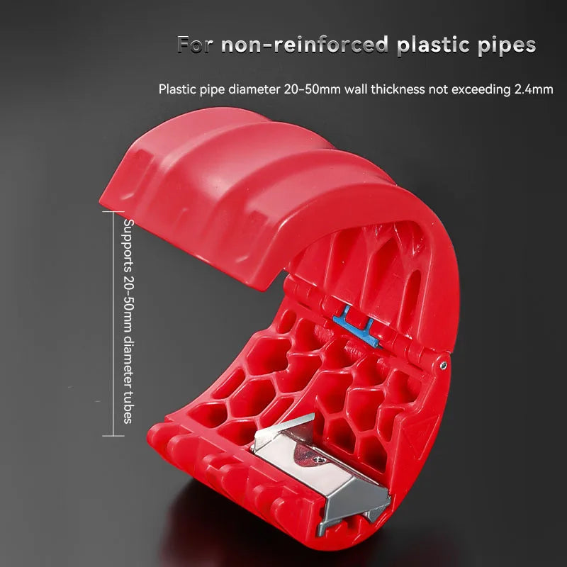 Lames en plastique de coupe-tuyau pour coupe-câble de fil de tuyau en plastique ménage PVC/PU/PP/PE 20-50mm câble de Tube outils de coupe portables