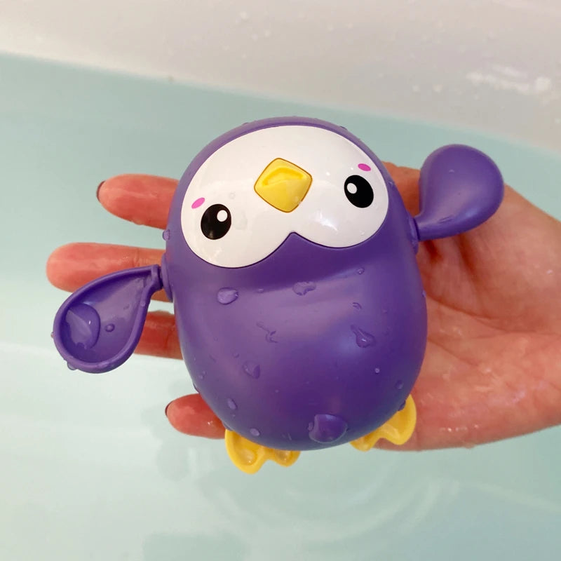 Ensemble de jouets de bain mécanique tortue nageuse et baleine