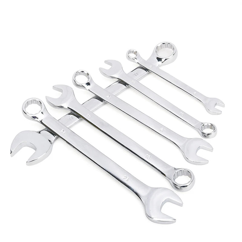 Jeu de clés à double usage – Kit de clés à cliquet en acier au chrome vanadium