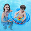 Inflatable Dinosaur Baby Swimming Float Seat with Canopy for Pool Kids Water Toy Swim Ring Boat