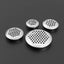 10pcs stainless steel ventilation grille Dia.19mm-53mm Mesh with Steel Louver Openings plug decoration cover Wardrobe grille ventilation systems