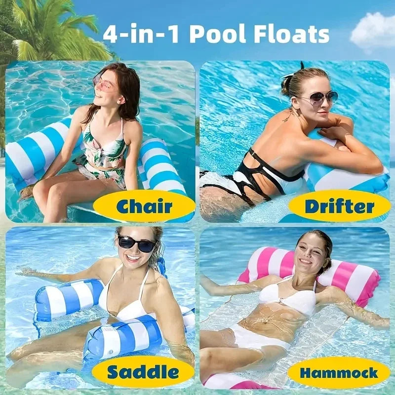 Inflatable Pool Float Hammock