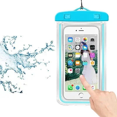 Funda Impermeable para Teléfono para Natación y Deportes Acuáticos (Hasta 6 Pulgadas)