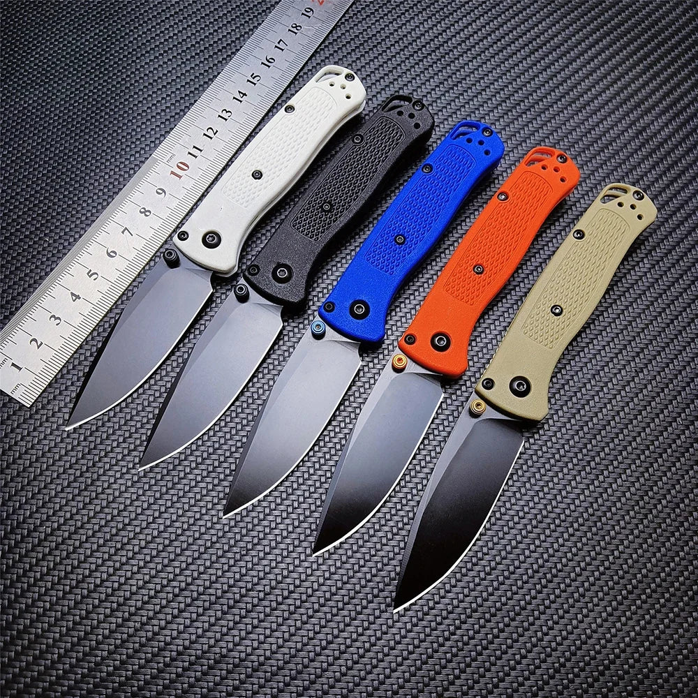 Coltello Tascabile in Acciaio Inox - Multitool da Campeggio con Manico in Nylon