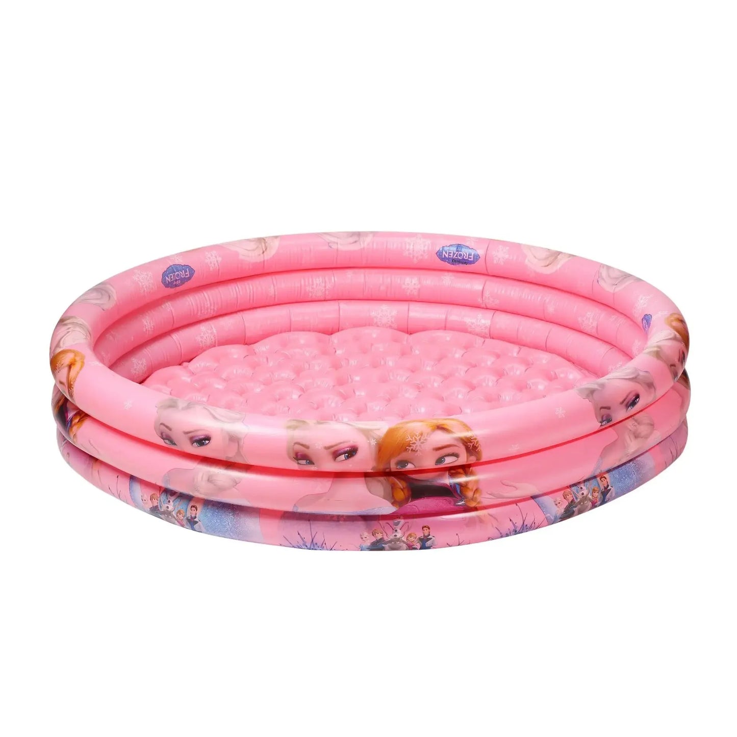 Three-Ring Inflatable Pool