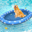 Flotteur de piscine gonflable pour chiots, radeau flottant pour piscine, voyage, été