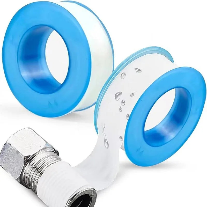 5 Rollos 20M Cinta de Sellado de Rosca de PTFE Blanca para Tubería de Agua
