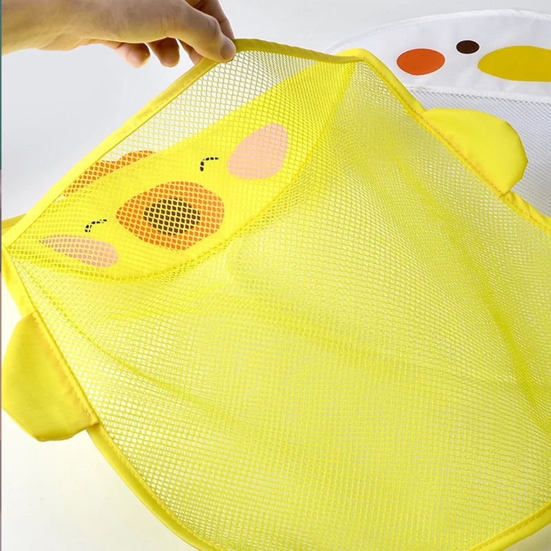 Cognitive Floating Toy Storage Bag for Baby Bath