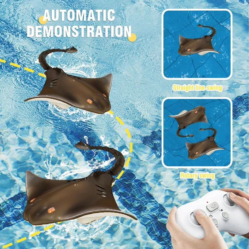 Spray Water RC Shark – Electric Remote Control Toy