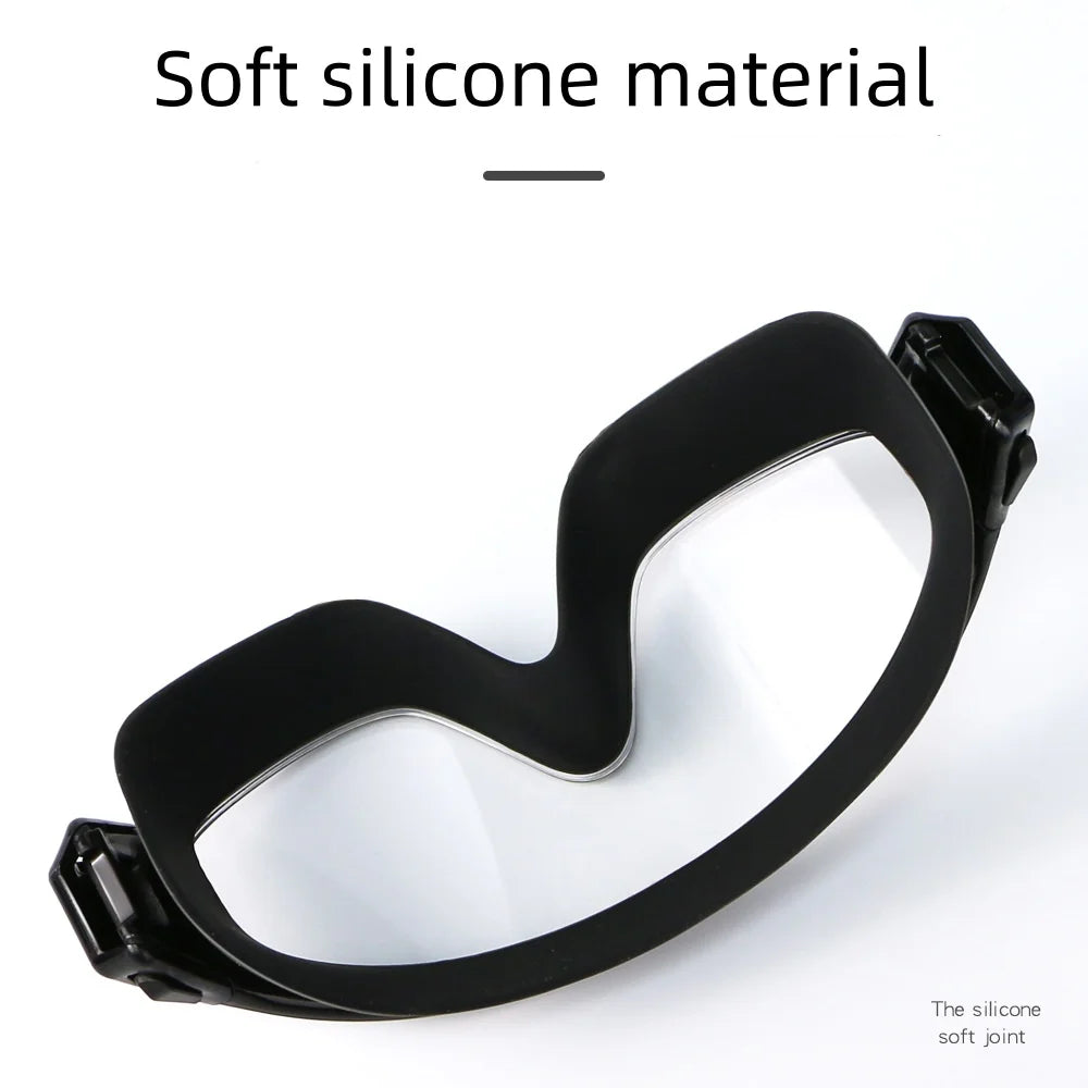 Adult Large Frame Schwimmbrille mit Ohrstöpseln