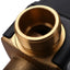 3 Way Mixing valve 3 Way Thermostatic Mixing Valve External Thread Brass for Solar Water Heater