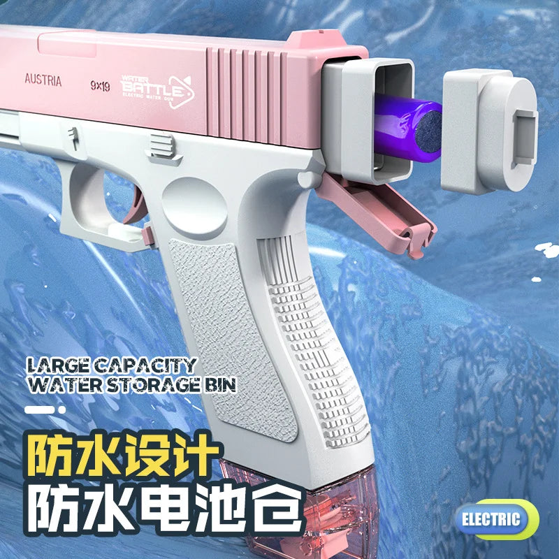 Electric Water Gun – Long-Range Battery-Powered Blaster