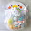Cognitive Floating Toy Storage Bag for Baby Bath