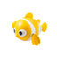 Cute Clownfish Clockwork Bath Toy for Toddlers (0-6 Years), Unisex Plastic PP Swimming Water Toy