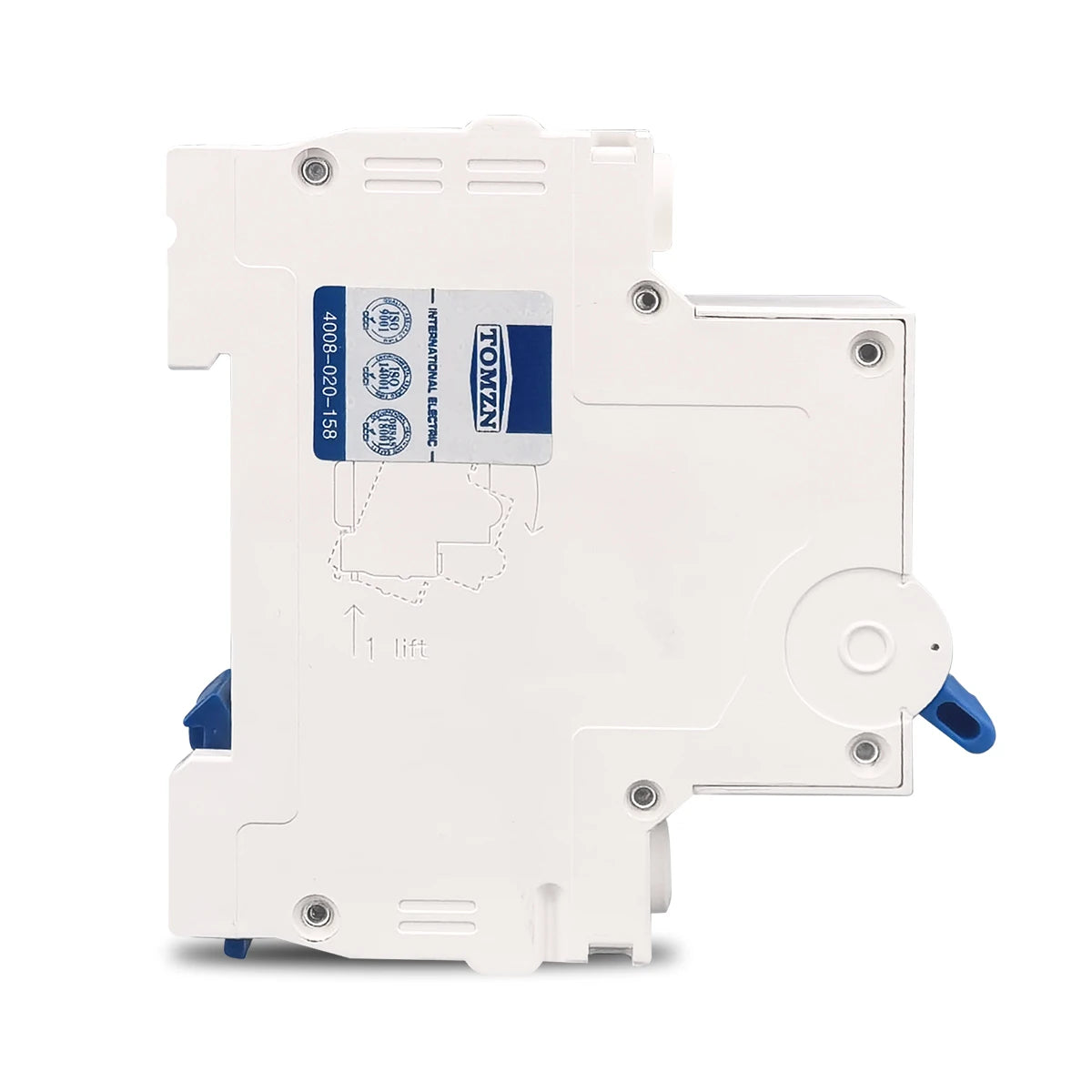 MCB tipo C 230/400V~ 50HZ/60HZ Mini Disyuntor 3A 6A 10A 16A 20A 25A 32A 40A 50A 63A