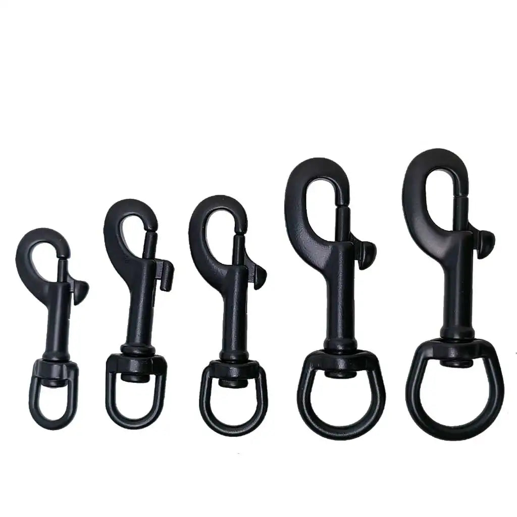 316 SS Scuba Diving Clips Swivel Eye Snap Hook Dive Single Ended Bolt Hook for Underwater