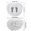Inflatable Pool Foot Bath Basin - Durable PVC Foot Soak for Swimming Pools, Camping, and Outdoor Use (88*65cm)