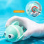 Cute Clownfish Clockwork Bath Toy for Toddlers (0-6 Years), Unisex Plastic PP Swimming Water Toy